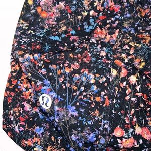 Floral print lululemon shorts